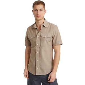 G-STAR RAW Herren Marine Slim Hemd, Mehrfarben (Safari/Ecru D19751-D123-G302), L G-STAR RAW Herren Marine Slim Hemd, Mehrfarben (Safari/Ecru D19751-D123-G302), L