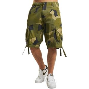 Brandit Herren Urban Legend Shorts Cargos, Swedish Camo M90, M Brandit Herren Urban Legend Shorts Cargos, Swedish Camo M90, M