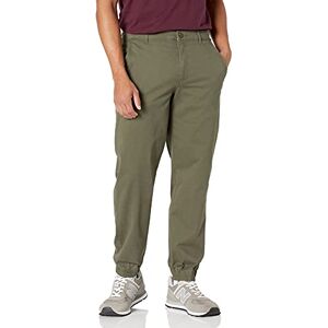 Amazon Essentials Herren Chino-Jogginghose Mit Geradem Schnitt, Olivgrün, M Amazon Essentials Herren Chino-Jogginghose Mit Geradem Schnitt, Olivgrün, M