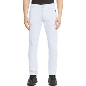 G-STAR Herren 3301 Slim Jeans, Weiß (Paper White gd Destroyed 51001-D552-H155), 34W / 32L G-STAR Herren 3301 Slim Jeans, Weiß (Paper White gd Destroyed 51001-D552-H155), 34W / 32L