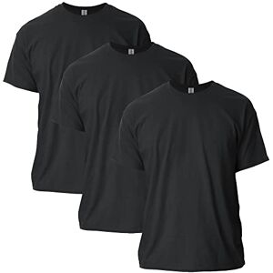Gildan Unisex T-Shirt aus Ultra-Baumwolle, Stil G2000 T-Shirt, Schwarz (3er-Pack), M Gildan Unisex T-Shirt aus Ultra-Baumwolle, Stil G2000 T-Shirt, Schwarz (3er-Pack), M