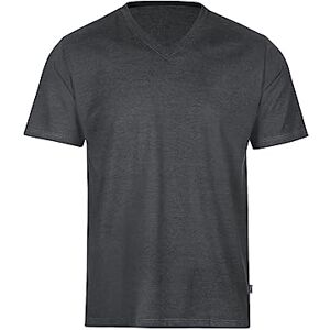 Trigema Herren T-Shirt 637203, Gr. Medium, Grau (grau-melange 109) Trigema Herren T-Shirt 637203, Gr. Medium, Grau (grau-melange 109)