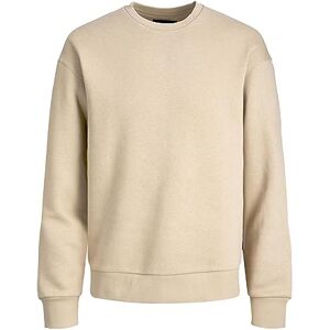 JACK & JONES Sweatshirt Herren, Beige, XS JACK & JONES Sweatshirt Herren, Beige, XS