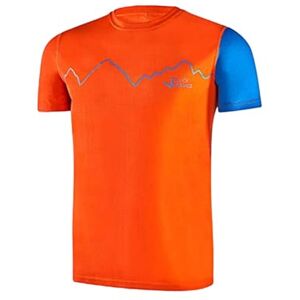Black Crevice Herren Merino T-Shirt,orange/Blue, S Black Crevice Herren Merino T-Shirt,orange/Blue, S