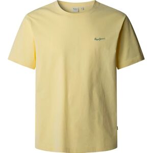 Pepe Jeans Herren Kontrast Connor T-Shirt, Gelb (Shine Yellow), L, Gelb (glänzendes Gelb), L Pepe Jeans Herren Kontrast Connor T-Shirt, Gelb (Shine Yellow), L, Gelb (glänzendes Gelb), L