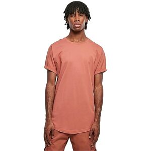 Urban Classics Herren T-Shirt Long Shaped Turnup Tee, lässiges T-Shirt für Männer, in langem Schnitt, erhältlich in vielen Farben, Terracotta, M Urban Classics Herren T-Shirt Long Shaped Turnup Tee, lässiges T-Shirt für Männer, in langem Schnitt, erhältlich in vielen Farben, Terracotta, M