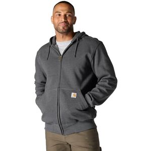 Carhartt Herren Zip Hooded Sweatshirt Sweatshirt, Carbon Heather, XS Carhartt Herren Zip Hooded Sweatshirt Sweatshirt, Carbon Heather, XS