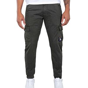 Alpha Herren Petrol Patch Pant Für Freizeithose, Greyblack, 31 EU Alpha Herren Petrol Patch Pant Für Freizeithose, Greyblack, 31 EU