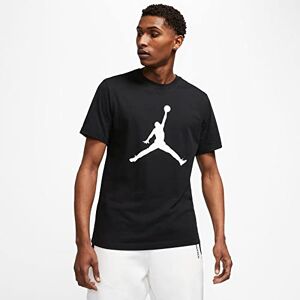 NIKE Herren Jumpman Crew T-Shirt, Black/White, L EU NIKE Herren Jumpman Crew T-Shirt, Black/White, L EU