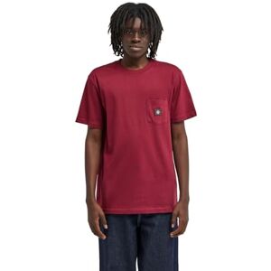 Element Icon Label Pocket T-Shirt Männer M Rot Element Icon Label Pocket T-Shirt Männer M Rot