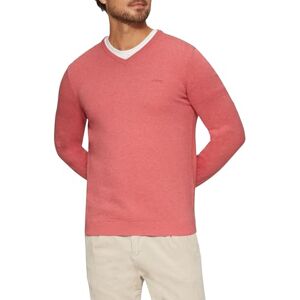 s.Oliver Herren Strickpullover – Regular Fit, V-Ausschnitt, Logo-Stickerei, Rippbündchen s.Oliver Herren Strickpullover – Regular Fit, V-Ausschnitt, Logo-Stickerei, Rippbündchen