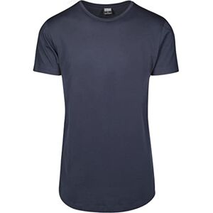 Urban Classics Herren Shaped Long Tee T-Shirt, Blau (navy), S Urban Classics Herren Shaped Long Tee T-Shirt, Blau (navy), S