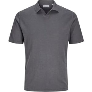 JACK & JONES JJKANE Knit Split Neck Polo JACK & JONES JJKANE Knit Split Neck Polo