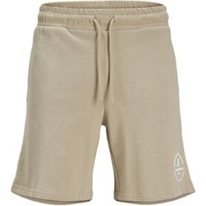 JACK & JONES Herren Jpstswift Sweat Shorts Sn AUT Shorts, Crockery, S JACK & JONES Herren Jpstswift Sweat Shorts Sn AUT Shorts, Crockery, S