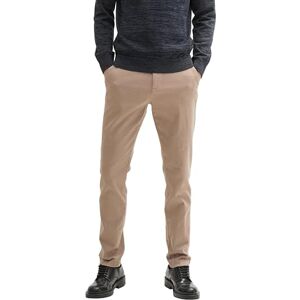 TOM TAILOR Herren Slim Fit Chino Hose aus Stretch Piqué mit Gürtel, 36161 Beige Zig Zag Structure, 36/32 TOM TAILOR Herren Slim Fit Chino Hose aus Stretch Piqué mit Gürtel, 36161 Beige Zig Zag Structure, 36/32