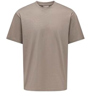 Only & Sons Herren Onsfred Life RLX Tee Noos T-Shirt, Desert Taupe, M EU Only & Sons Herren Onsfred Life RLX Tee Noos T-Shirt, Desert Taupe, M EU