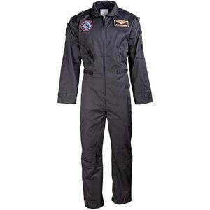 Mil-Tec US Fliegerkombi mit Abzeichen • Taktischer Overall inklusive 4 Patches • Robuster Fluganzug mit Metall-Reißverschluss • Verstellbare Passform • Gr. 46-60 • Schwarz, Oliv (Schwarz, 48) Mil-Tec US Fliegerkombi mit Abzeichen • Taktischer Overall inklusive 4 Patches • Robuster Fluganzug mit Metall-Reißverschluss • Verstellbare Passform • Gr. 46-60 • Schwarz, Oliv (Schwarz, 48)