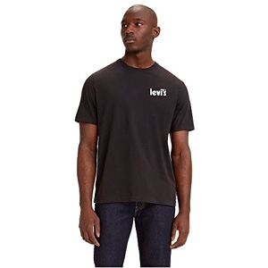 Levi's Herren Ss Relaxed Fit Tee T-Shirt,Poster Caviar+,M Levi's Herren Ss Relaxed Fit Tee T-Shirt,Poster Caviar+,M