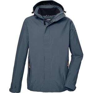 Killtec Herren Funktionsjacke/Outdoorjacke wasserdicht mit abzippbarer Kapuze, Kurzgröße KOS 183 KG MN JCKT, deep water, 29, 42921-000 Killtec Herren Funktionsjacke/Outdoorjacke wasserdicht mit abzippbarer Kapuze, Kurzgröße KOS 183 KG MN JCKT, deep water, 29, 42921-000