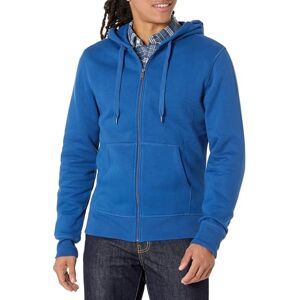 Amazon Essentials Men's Full-Zip Hooded Fleece Sweatshirt, Blue, Small Amazon Essentials Men's Full-Zip Hooded Fleece Sweatshirt, Blue, Small