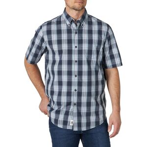 Wrangler Authentics Herren Zhesp3n Hemd mit Button-Down-Kragen, Blue Nights Plaid, XX-Large Wrangler Authentics Herren Zhesp3n Hemd mit Button-Down-Kragen, Blue Nights Plaid, XX-Large