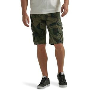 Wrangler Authentics Herren Cargo-Shorts aus Premium-Twill (Bennard) Cargos, Forest Green Camo, 49 Wrangler Authentics Herren Cargo-Shorts aus Premium-Twill (Bennard) Cargos, Forest Green Camo, 49