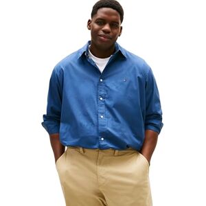 Tommy Hilfiger Herren Hemd Poplin Solid Regular Fit, Blau (Aegean Sea), 4XL Tommy Hilfiger Herren Hemd Poplin Solid Regular Fit, Blau (Aegean Sea), 4XL
