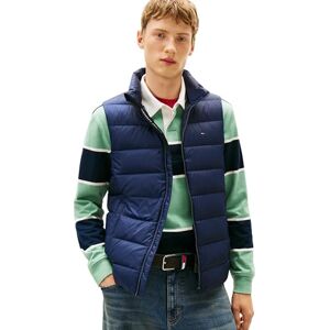 Tommy Jeans Herren Weste Down Leicht, Blau (Dark Night Navy), XS Tommy Jeans Herren Weste Down Leicht, Blau (Dark Night Navy), XS