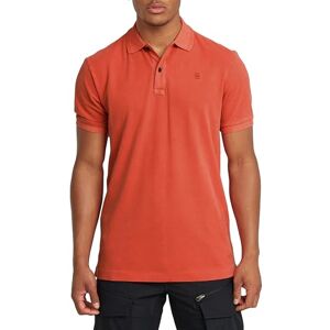 G-STAR Herren Dunda Overdyed Slim Poloshirt, Rot (lt Antic red gd D11595-D756-B571), M G-STAR Herren Dunda Overdyed Slim Poloshirt, Rot (lt Antic red gd D11595-D756-B571), M