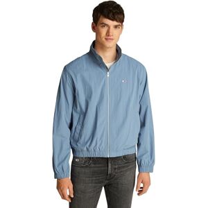 Tommy Jeans Herren Windbreaker Jacke Essential Stehkragen, Blau (Colorado Blue), XXL Tommy Jeans Herren Windbreaker Jacke Essential Stehkragen, Blau (Colorado Blue), XXL