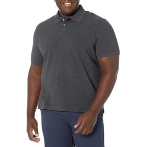 Amazon Essentials Herren Piqué-Poloshirt aus Baumwolle, Schmale Passform, Dunkelgrau Meliert, M Amazon Essentials Herren Piqué-Poloshirt aus Baumwolle, Schmale Passform, Dunkelgrau Meliert, M