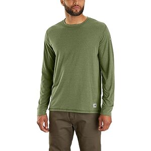 Carhartt Lwd Langarm-T-Shirt mit lockerer Passform Herren Grün M Carhartt Lwd Langarm-T-Shirt mit lockerer Passform Herren Grün M