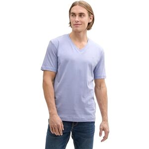 TOM TAILOR T-Shirt aus Baumwolle mit Logo-Print, Grey Mint, M TOM TAILOR T-Shirt aus Baumwolle mit Logo-Print, Grey Mint, M