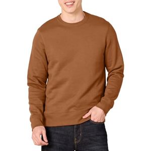Amazon Essentials Herren Fleece-Sweatshirt mit Rundhalsausschnitt (erhältlich in Big & Tall), Toffee Braun, M Amazon Essentials Herren Fleece-Sweatshirt mit Rundhalsausschnitt (erhältlich in Big & Tall), Toffee Braun, M
