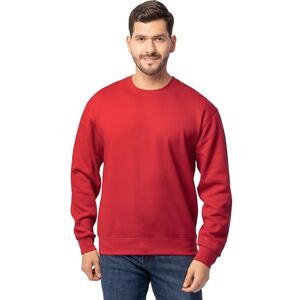 Fruit of the Loom Herren Eversoft Fleece-Sweatshirts mit Rundhalsausschnitt, feuchtigkeitsableitend und atmungsaktiv, Größen S-4X Hemd, Rot/Ausflug, einfarbig (Getaway Solids), Large Fruit of the Loom Herren Eversoft Fleece-Sweatshirts mit Rundhalsausschnitt, feuchtigkeitsableitend und atmungsaktiv, Größen S-4X Hemd, Rot/Ausflug, einfarbig (Getaway Solids), Large