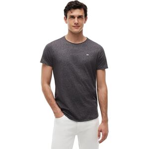 Tommy Jeans Herren T-Shirt Kurzarm TJM Slim Slim Fit, Schwarz (Black), 3XL Tommy Jeans Herren T-Shirt Kurzarm TJM Slim Slim Fit, Schwarz (Black), 3XL