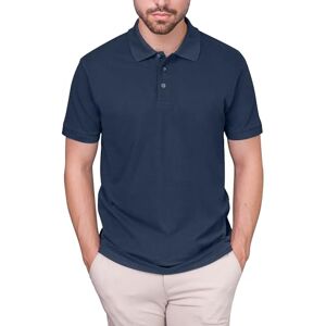 HRM Luxury Polo Herren, Navy, Gr. 4XL Premium Poloshirt aus 100% Baumwolle Basic Polohemd bis 60°C Farbecht Waschbar Hochwertige & Nachhaltige Bekleidung HRM Luxury Polo Herren, Navy, Gr. 4XL Premium Poloshirt aus 100% Baumwolle Basic Polohemd bis 60°C Farbecht Waschbar Hochwertige & Nachhaltige Bekleidung