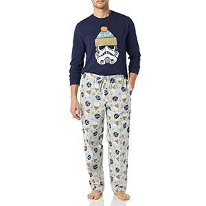 Amazon Essentials Disney Marvel Star Wars Herren Schlafanzug-Schlaf-Sets Flanell, Star Wars Winter Mens, S Amazon Essentials Disney Marvel Star Wars Herren Schlafanzug-Schlaf-Sets Flanell, Star Wars Winter Mens, S