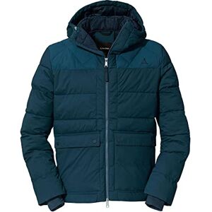 Schöffel Herren Insulated Jacket Boston M, sportliche Winterjacke mit Kapuze, wasserdichte und windabweisende Outdoor Jacke, moonlit ocean, 54 Schöffel Herren Insulated Jacket Boston M, sportliche Winterjacke mit Kapuze, wasserdichte und windabweisende Outdoor Jacke, moonlit ocean, 54