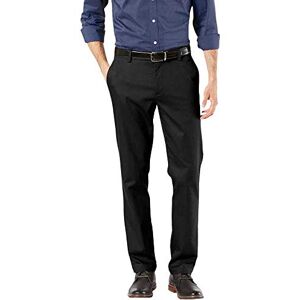 Dockers Herren Signature Khaki Slim Fit Pants Refined Chinos, Black, 32W / 34L Dockers Herren Signature Khaki Slim Fit Pants Refined Chinos, Black, 32W / 34L
