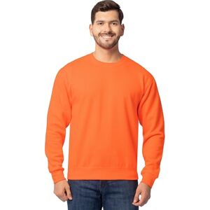 Fruit of the Loom Herren Feuchtigkeitsableitendes Eversoft-Fleece Sweatshirt, Safety Orange, Large Fruit of the Loom Herren Feuchtigkeitsableitendes Eversoft-Fleece Sweatshirt, Safety Orange, Large