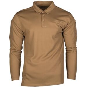 Mil-Tec Tactical Quick Dry Poloshirt Langarm • Atmungsaktives Einsatz-Poloshirt mit Klettflächen • Schnelltrocknendes Funktions-Shirt mit Oberarmtaschen • Sportliches Tactical Polo 100% Polyester Mil-Tec Tactical Quick Dry Poloshirt Langarm • Atmungsaktives Einsatz-Poloshirt mit Klettflächen • Schnelltrocknendes Funktions-Shirt mit Oberarmtaschen • Sportliches Tactical Polo 100% Polyester