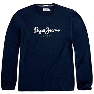Pepe Jeans Herren Eggo Long T-Shirt, Marineblau, L Pepe Jeans Herren Eggo Long T-Shirt, Marineblau, L