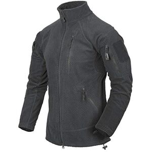Helikon-Tex Alpha Taktische Jacke – Gitter-Fleece, Grau (Shadow Grey), XS Helikon-Tex Alpha Taktische Jacke – Gitter-Fleece, Grau (Shadow Grey), XS