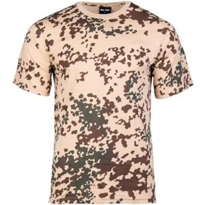 Mil-Tec Tarn T-Shirt Herren • Camouflage T-Shirt aus Baumwolle • BW Camo • Bequemes Kurzarm Army Shirt für Outdoor, Sport oder Freizeit • Bundeswehr Flecktarn-Shirt Mil-Tec Tarn T-Shirt Herren • Camouflage T-Shirt aus Baumwolle • BW Camo • Bequemes Kurzarm Army Shirt für Outdoor, Sport oder Freizeit • Bundeswehr Flecktarn-Shirt