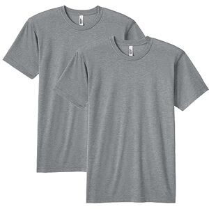 American Apparel Unisex-Erwachsene Tri-Blend Track, Style Gtr401, T-Shirt, Athletic Grey (2er-Pack), Mittel American Apparel Unisex-Erwachsene Tri-Blend Track, Style Gtr401, T-Shirt, Athletic Grey (2er-Pack), Mittel