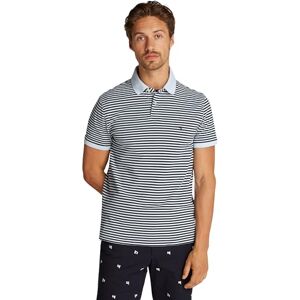 Tommy Hilfiger Herren Poloshirt Kurzarm Core 1985 Regular Fit, Mehrfarbig (Breezy Blue/Desert Sky), S Tommy Hilfiger Herren Poloshirt Kurzarm Core 1985 Regular Fit, Mehrfarbig (Breezy Blue/Desert Sky), S