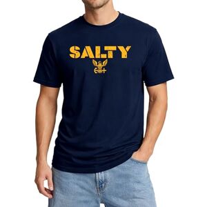Icon Sports Herren Us Navy Kurzarm T-Shirt, Grün meliert, Medium Icon Sports Herren Us Navy Kurzarm T-Shirt, Grün meliert, Medium