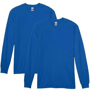 Gildan Unisex-Erwachsene Schwerer Baumwolle, langärmelig, Stil G5400, 2er-Pack T-Shirt, Königlich (Royal), XL Gildan Unisex-Erwachsene Schwerer Baumwolle, langärmelig, Stil G5400, 2er-Pack T-Shirt, Königlich (Royal), XL