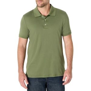 Amazon Essentials Herren Slim Fit: Interlock-Poloshirt, Dunkles Olivgrün, XL Amazon Essentials Herren Slim Fit: Interlock-Poloshirt, Dunkles Olivgrün, XL
